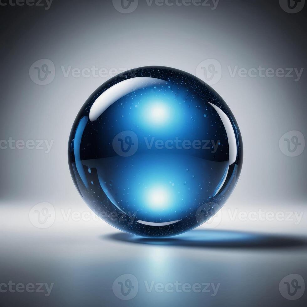 robot using tablet isolate on white background photo