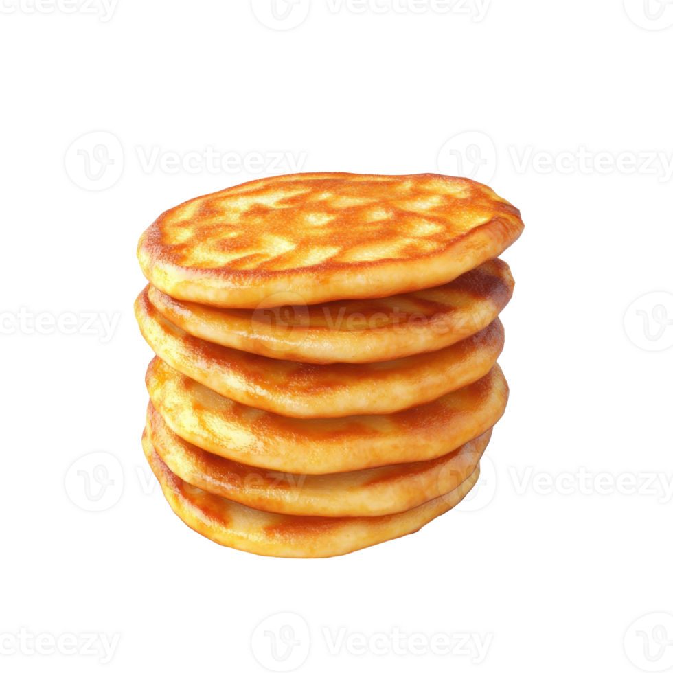 a stack of pancakes on transparent background png