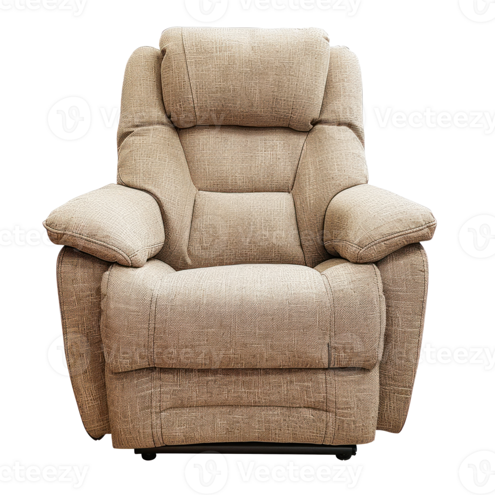 Recliner Chair isolate on transparency background png