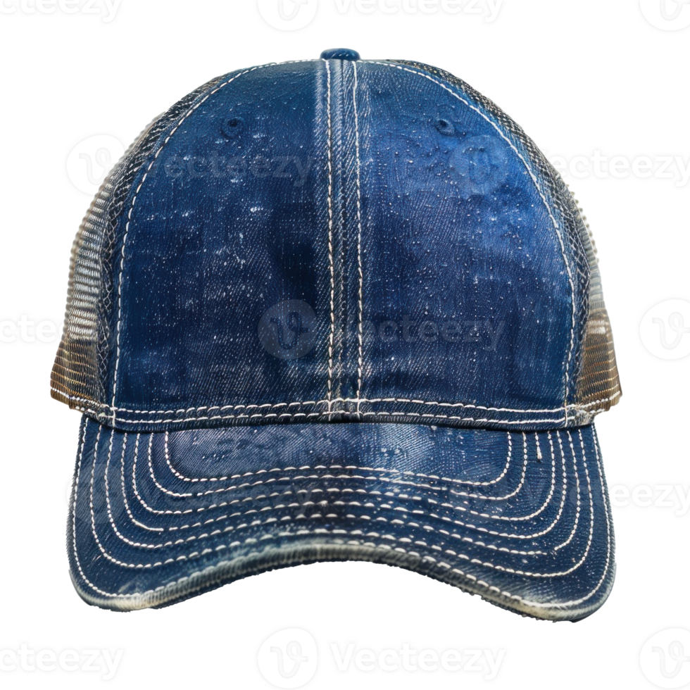 Trucker Hat front view full length isolate on transparency background png