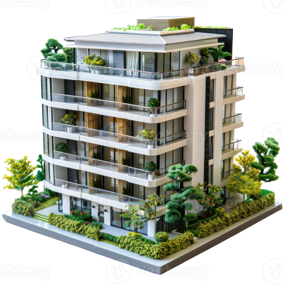 Apartment isolate on transparency background png