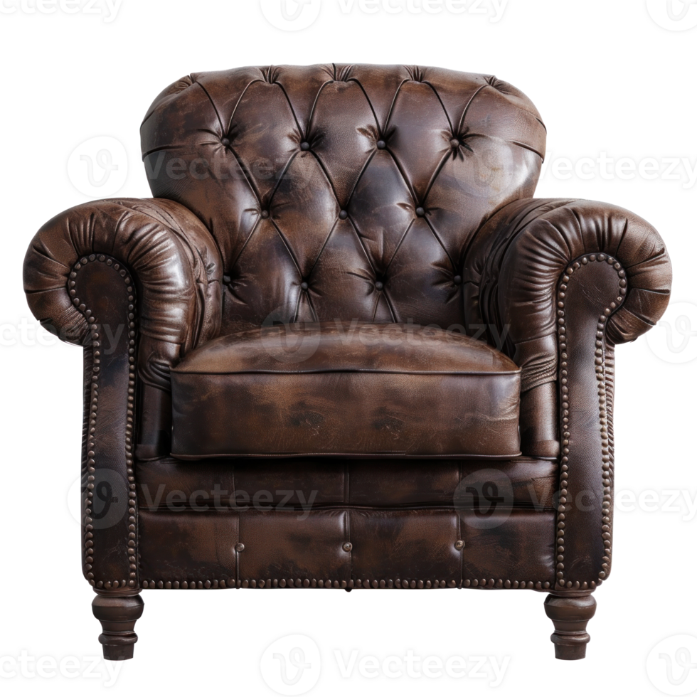 Club Chair isolate on transparency background png