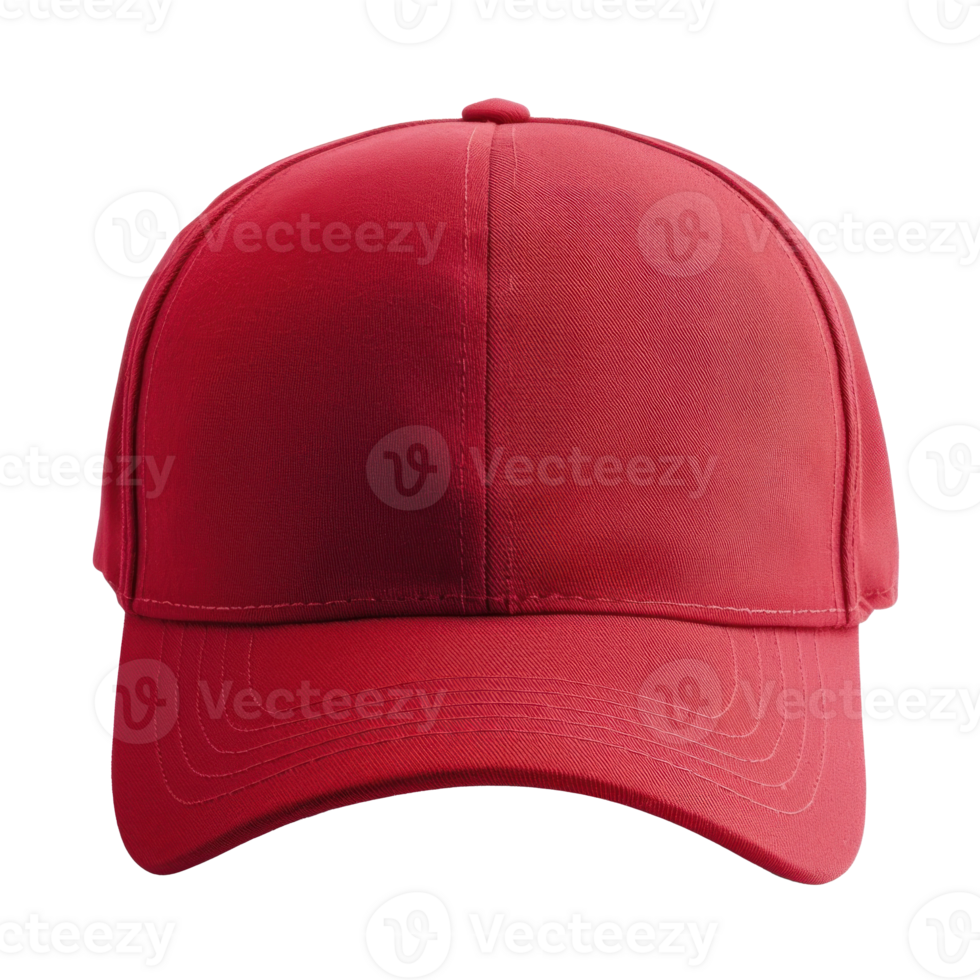 Baseball Cap front view full length isolate on transparency background png