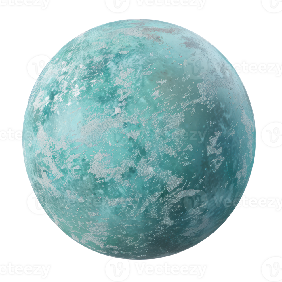 Uranus isolate on transparency background png
