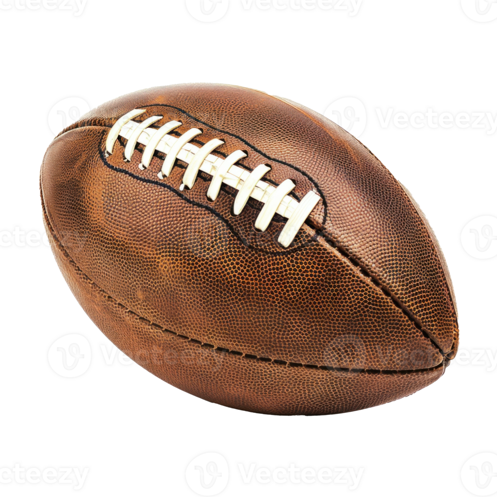 Football American isolate on transparency background png