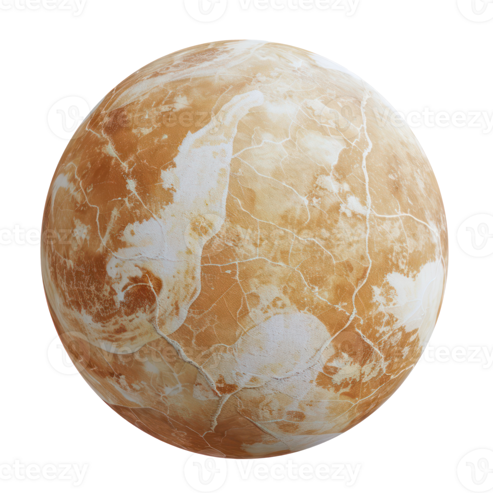 Venus isolate on transparency background png