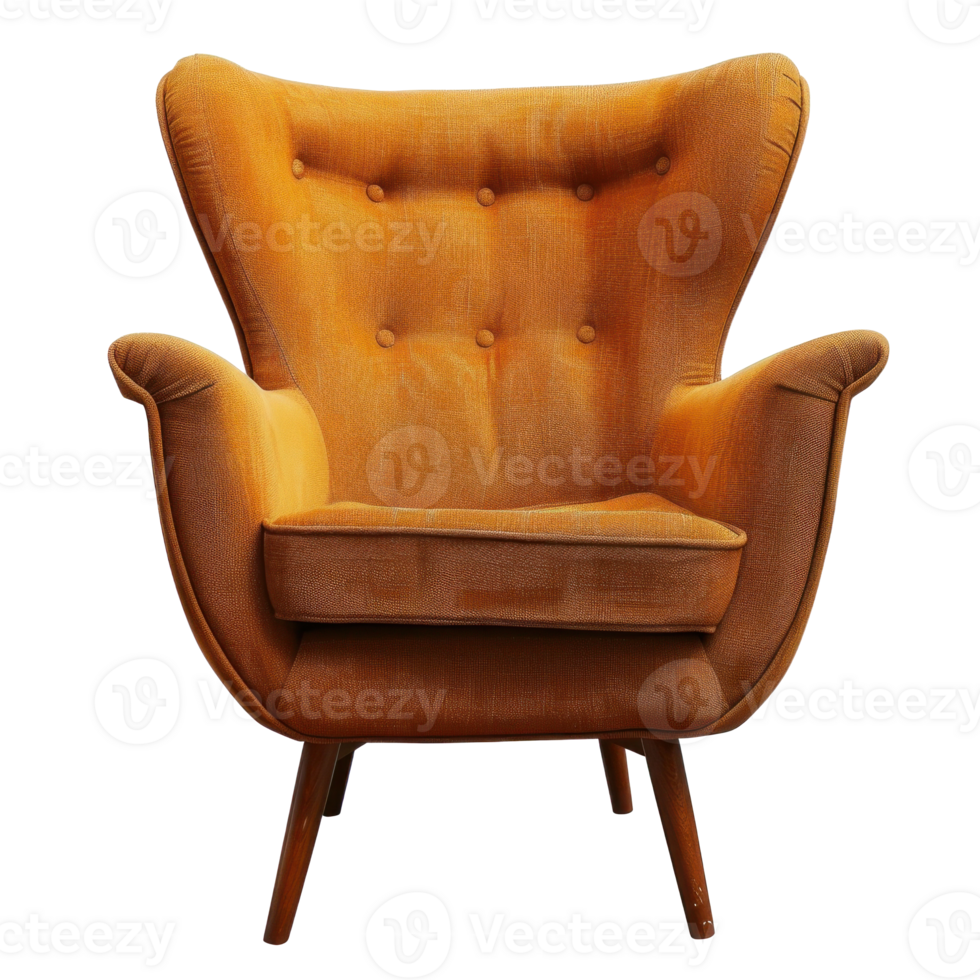 Armchair isolate on transparency background png