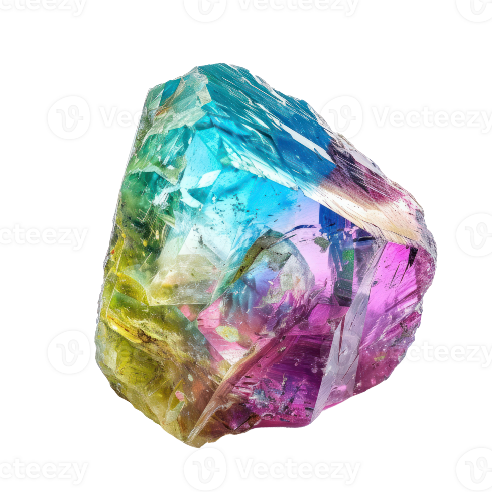 Beautiful Gemstone side view isolate on transparency background png