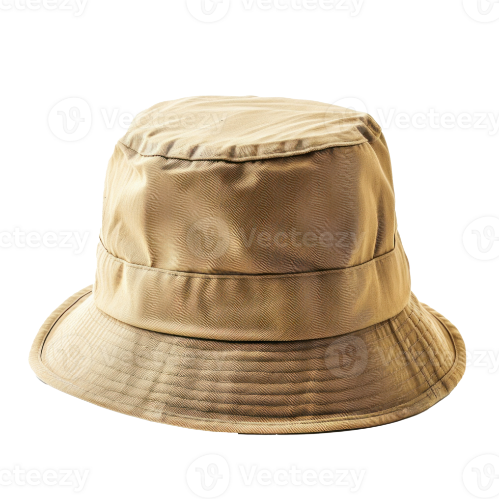 Bucket Hat front view full length isolate on transparency background png