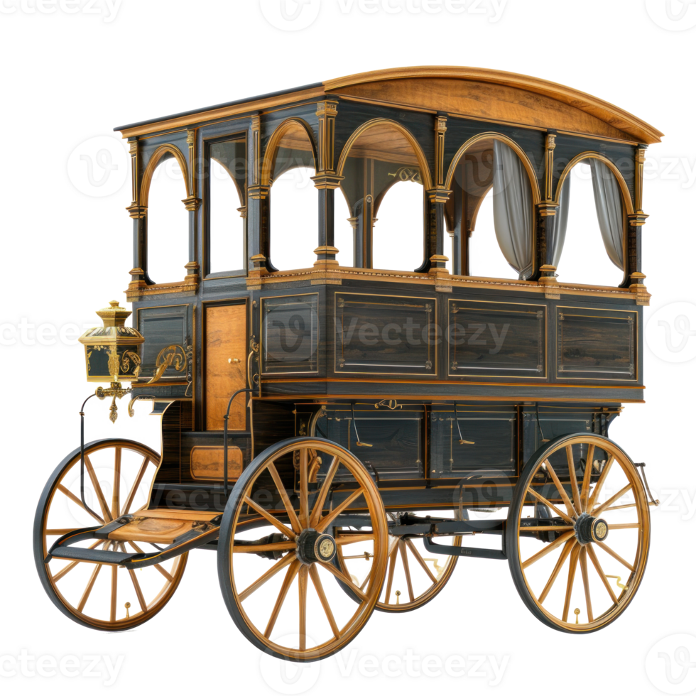 Coach House front view full length isolate on transparency background png