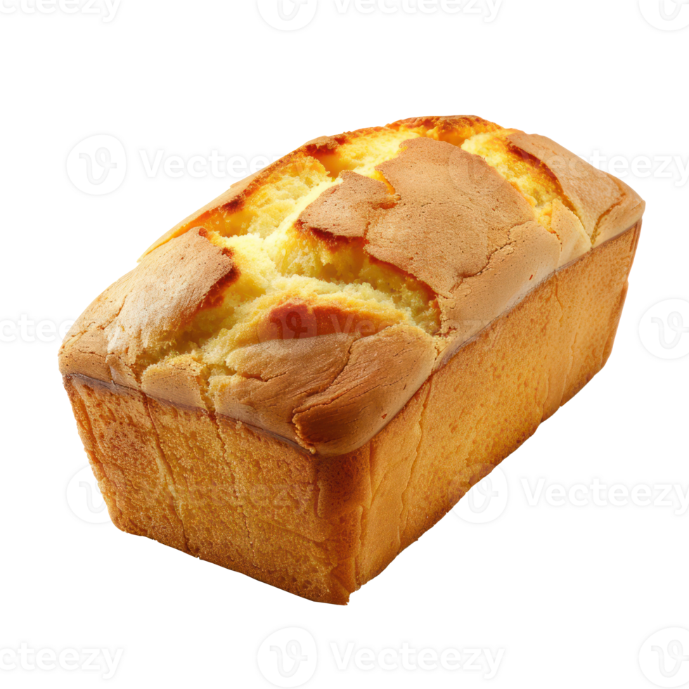 Poundcake front view full length isolate on transparency background png