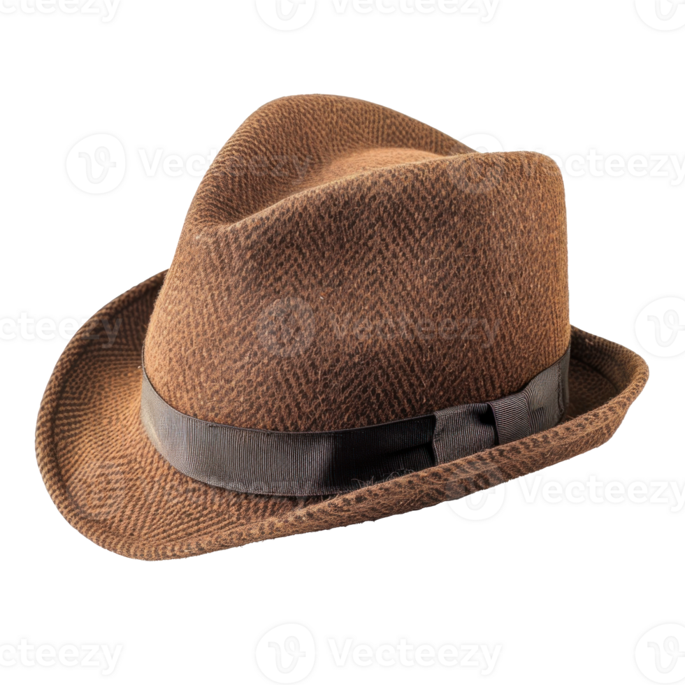Fedora isolate on transparency background png