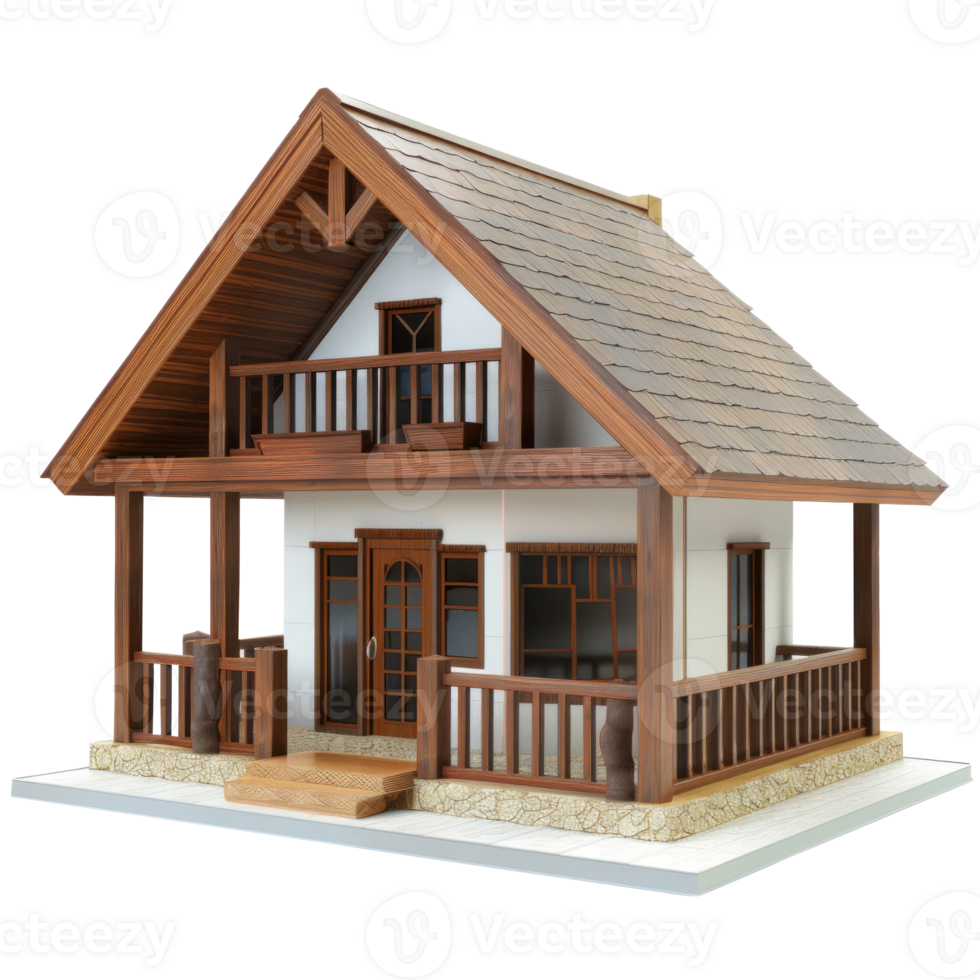 Cottage isolate on transparency background png