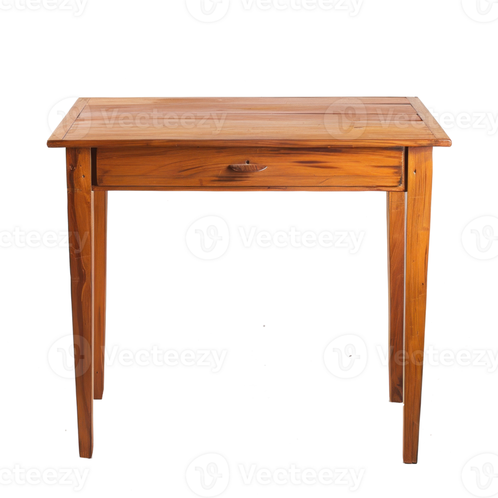 Writing Table isolate on transparency background png