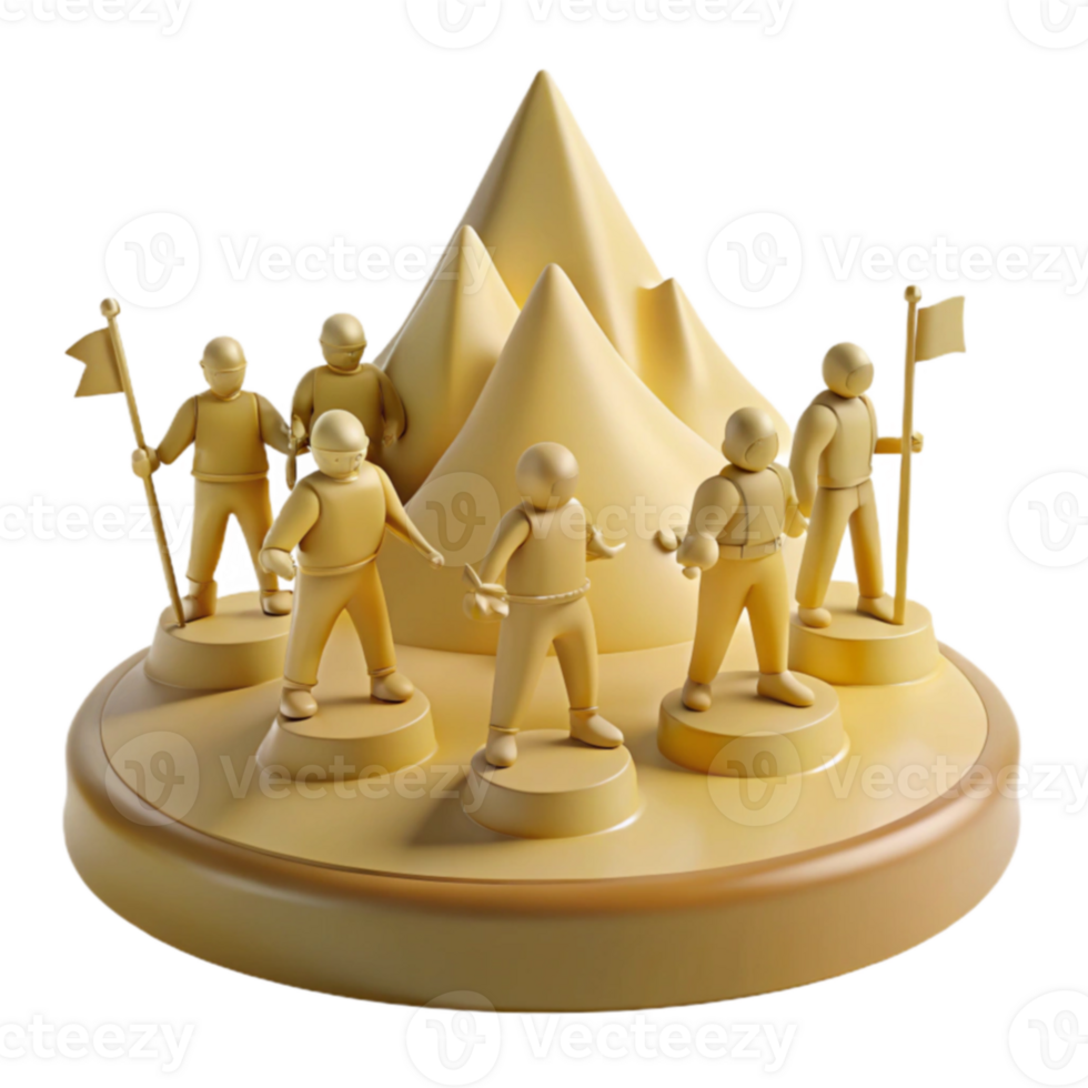 Teamwork, Collaboration, and Achieving Success Together png