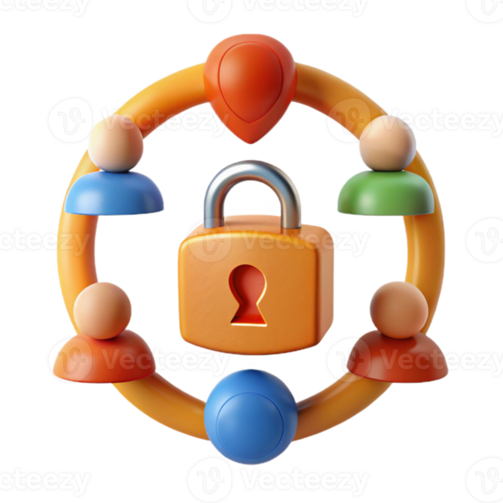 Secure Network with User Protection and Data Encryption png