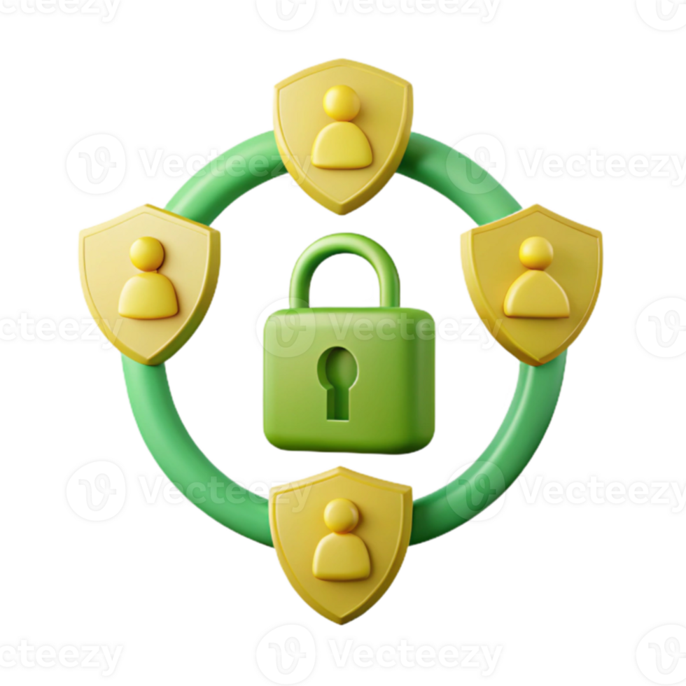 Secure Network with User Protection and Data Encryption png