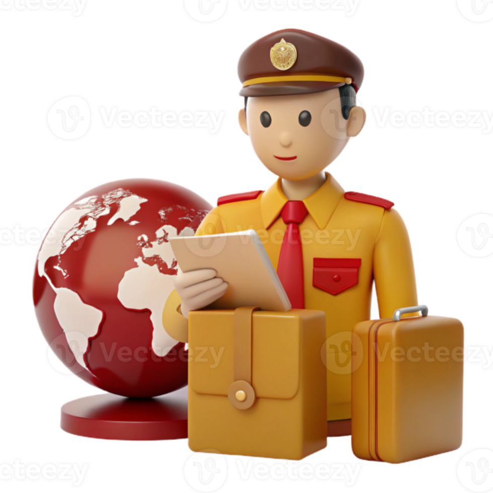 Global Delivery Service Fast and Reliable Shipping Solutions png