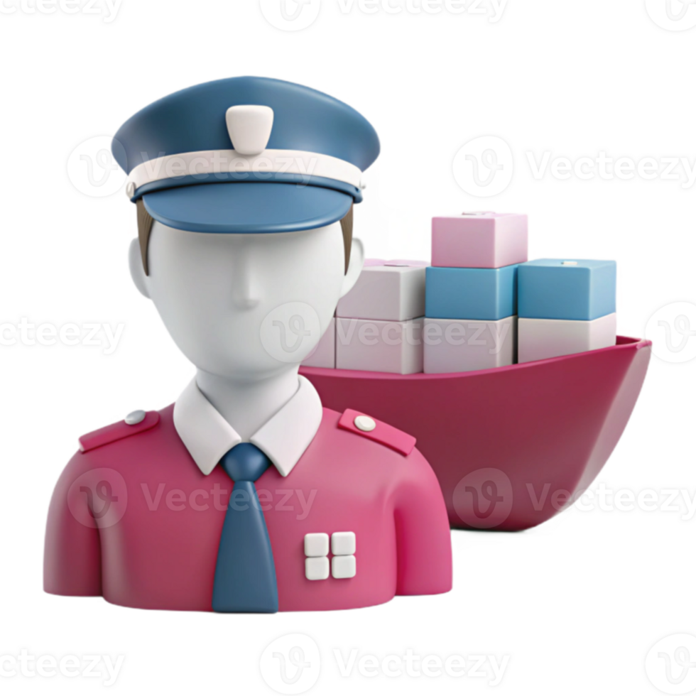 cargo-ship-captain-3d-illustration-51323800-png