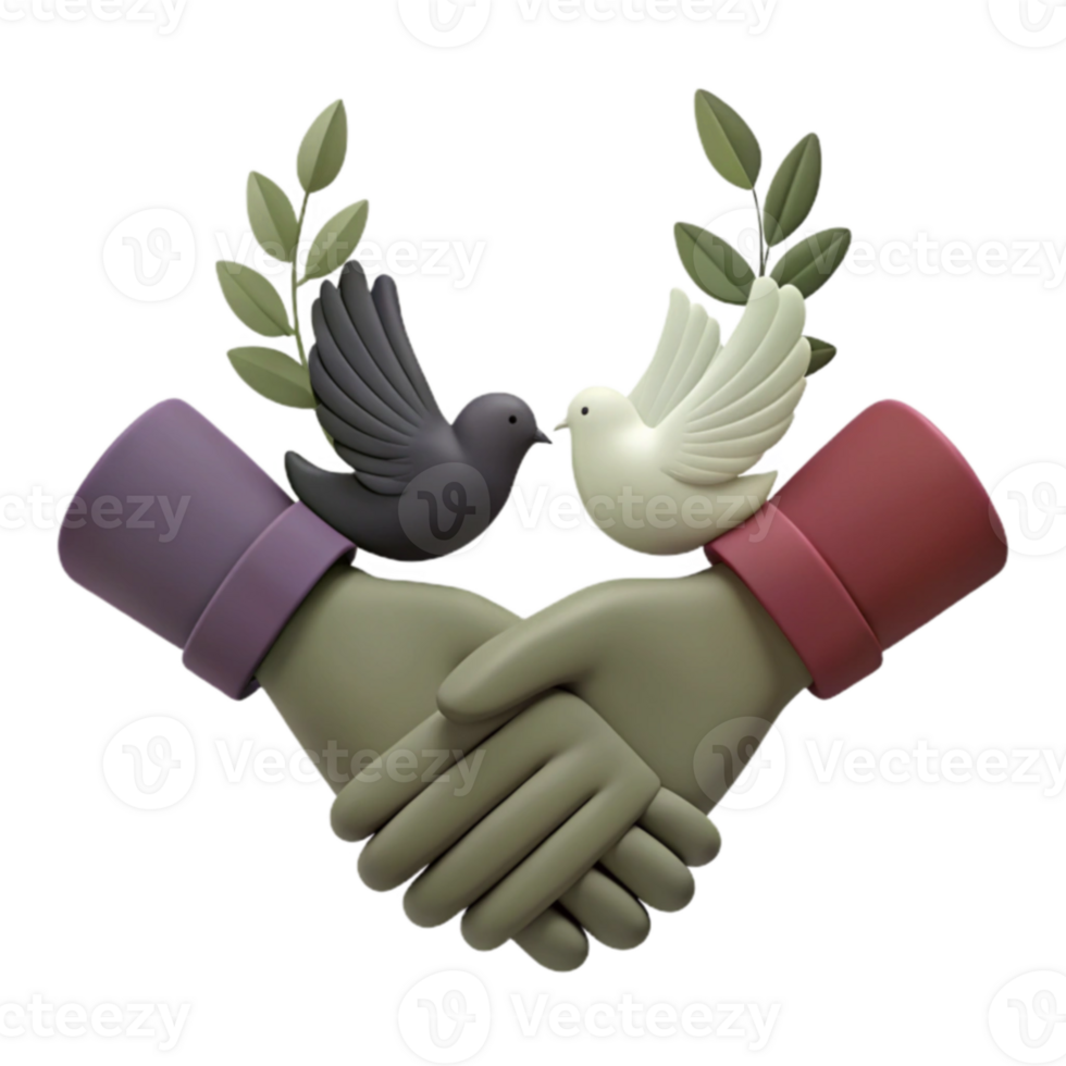 Peace, Unity, and Reconciliation A Handshake Symbol of Harmony png