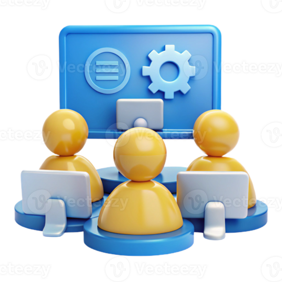 Online Collaboration and Teamwork for Efficient Project Management png