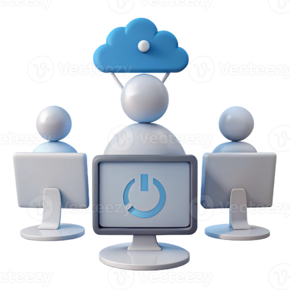 Cloud Computing Connecting People Through Technology png