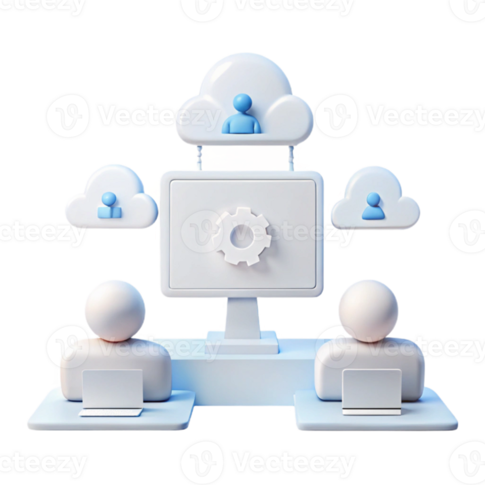 Cloud Computing and Collaboration Enhancing Teamwork and Efficiency png