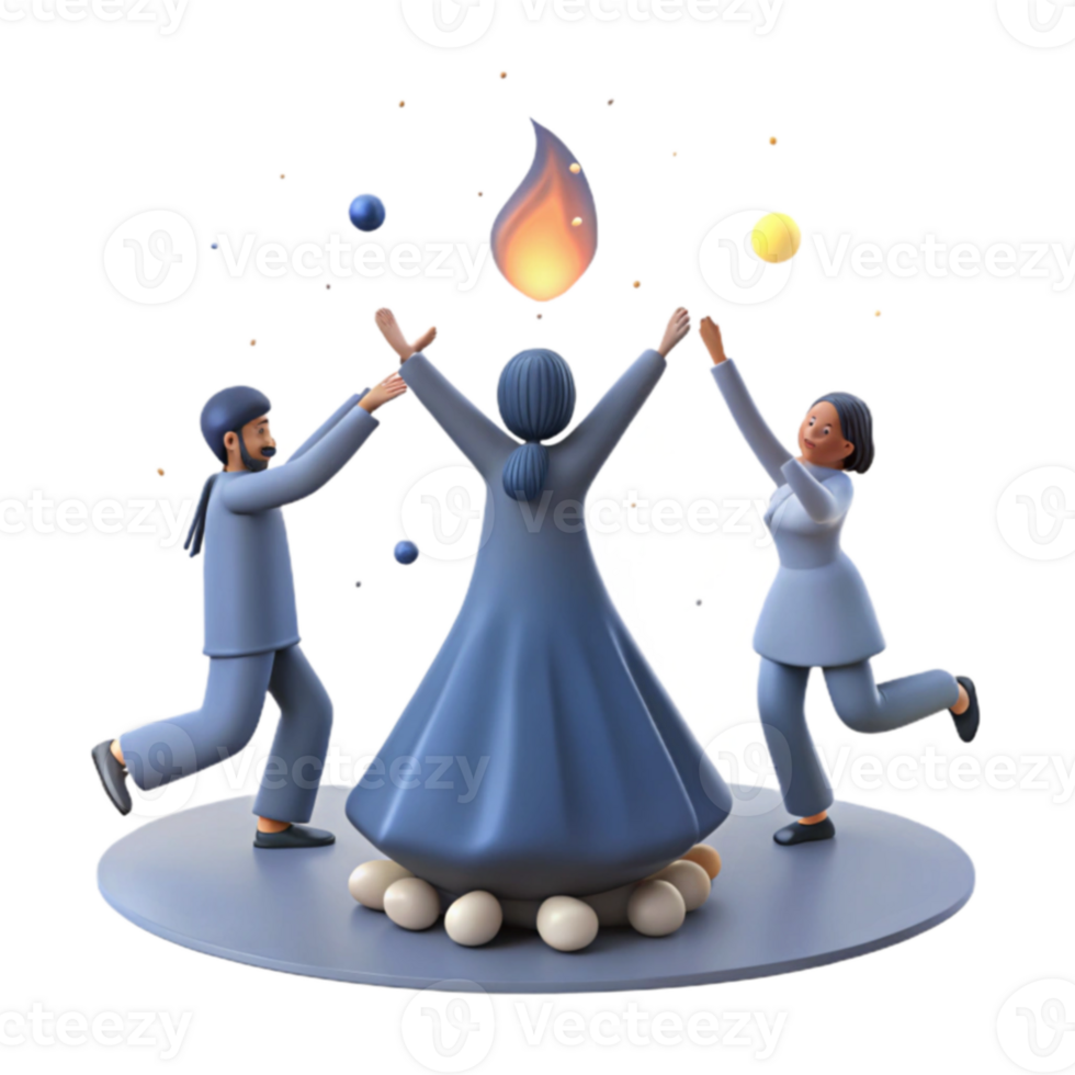 Celebrating Togetherness with a Whirlwind of Joy png
