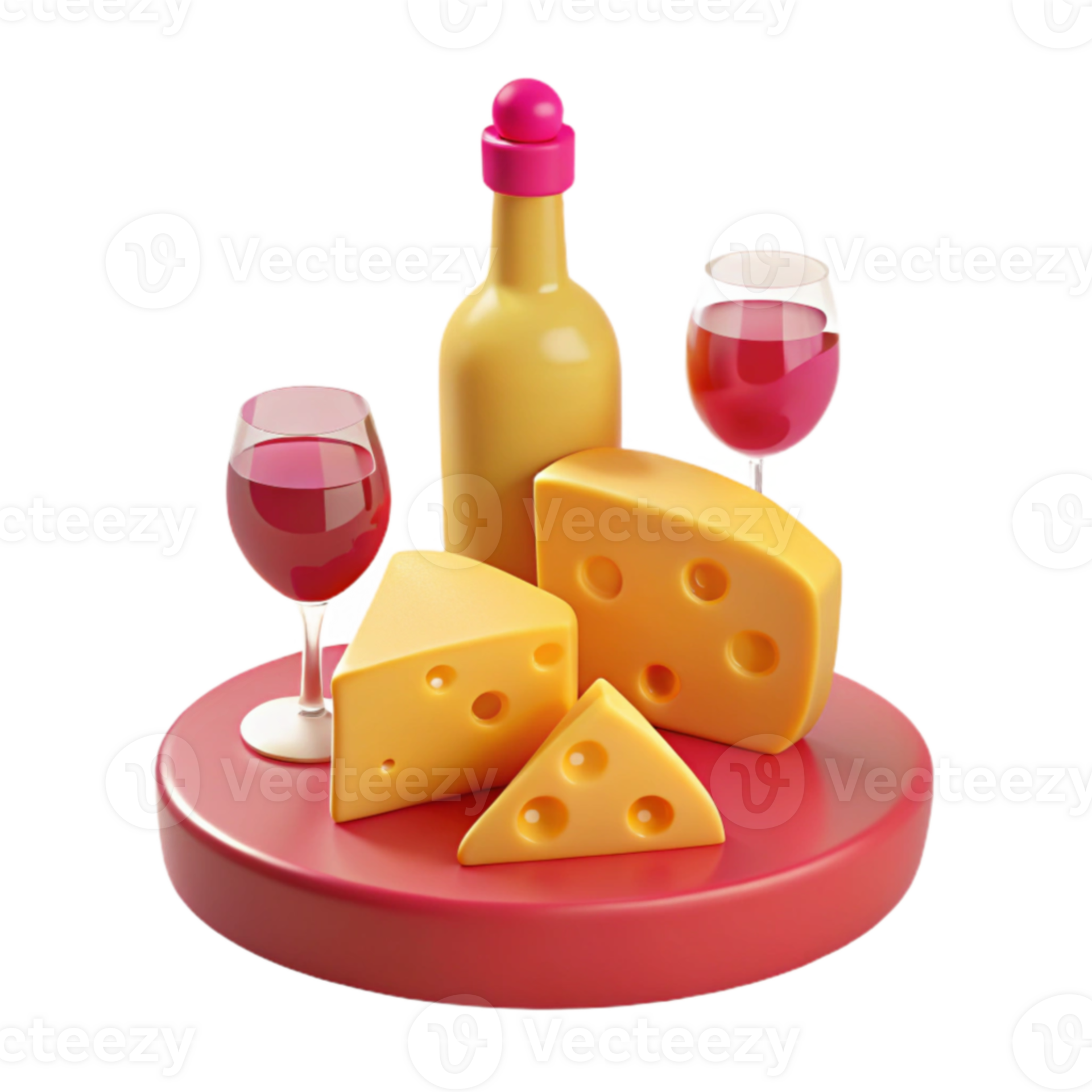Red Wine and Cheese Pairing A Simple and Delicious Combination 51324992 PNG