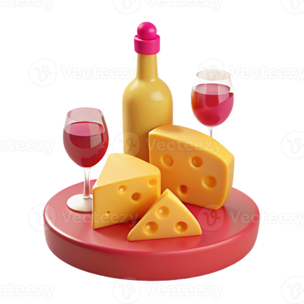 Red Wine and Cheese Pairing A Simple and Delicious Combination png