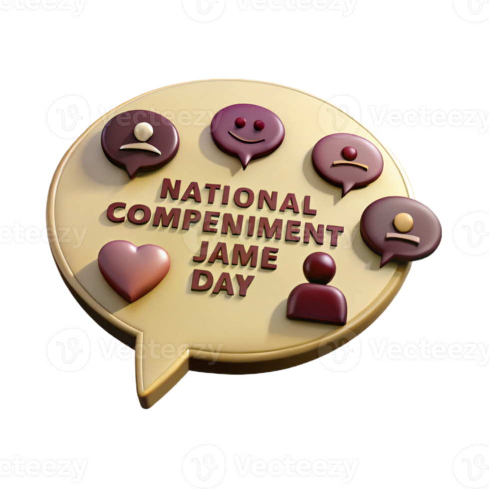 National Compliment Day Spread Kindness and Positivity png