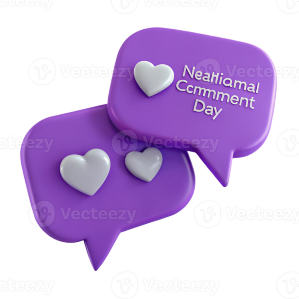 Celebrate National Comment Day Spread Positivity and Kindness png