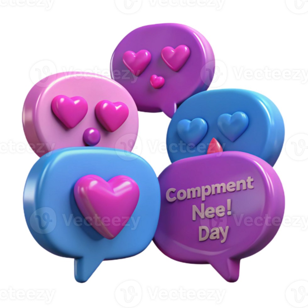 Celebrating Appreciation A Day for Kind Words and Positive Vibes png
