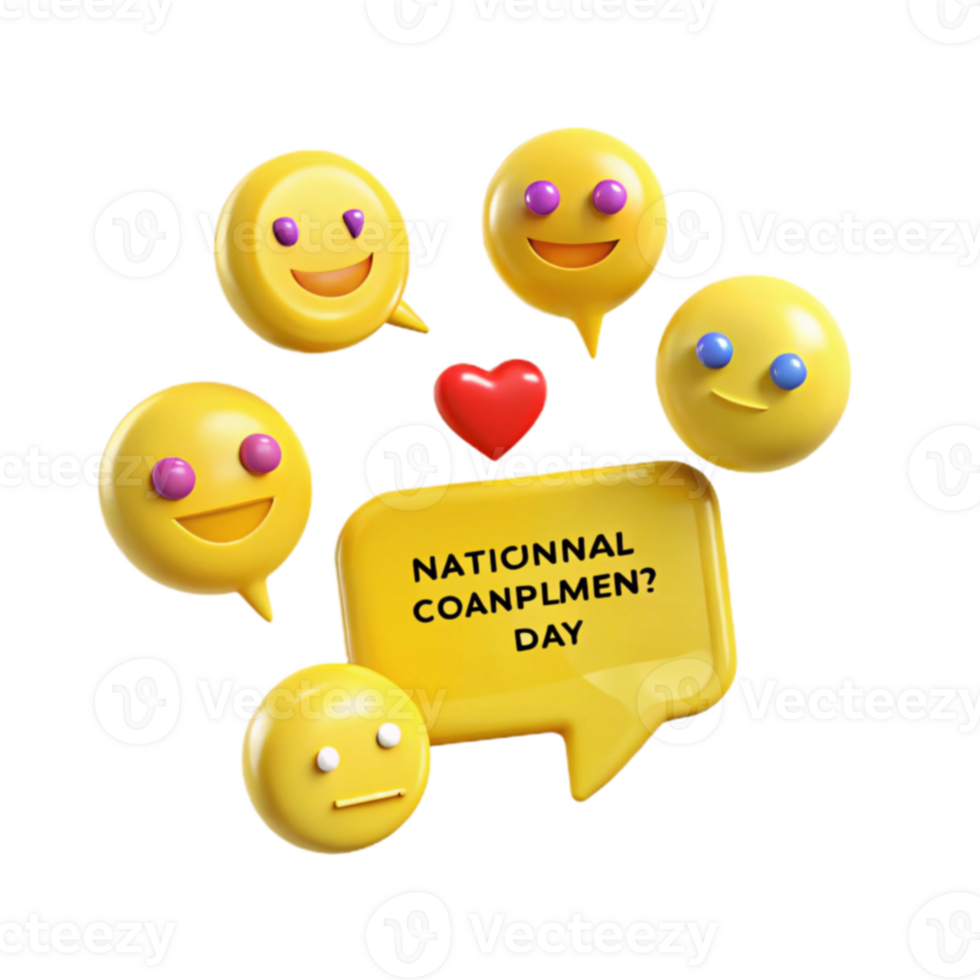 National Compliment Day Spread Positivity and Kindness png