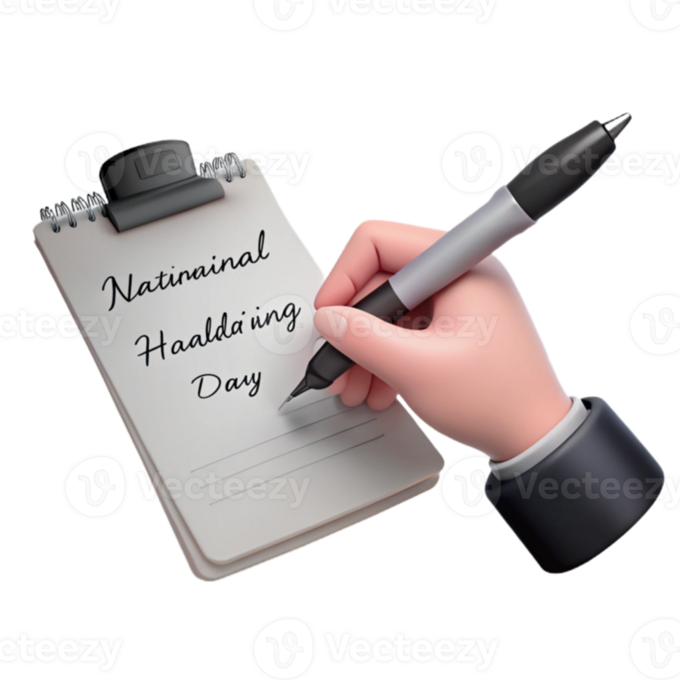 Celebrating National Haaldeling Day png