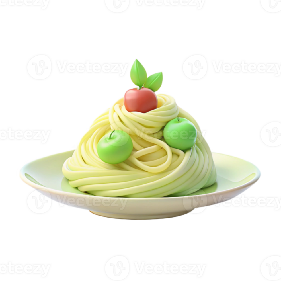 Pasta with Apples and Tomato png