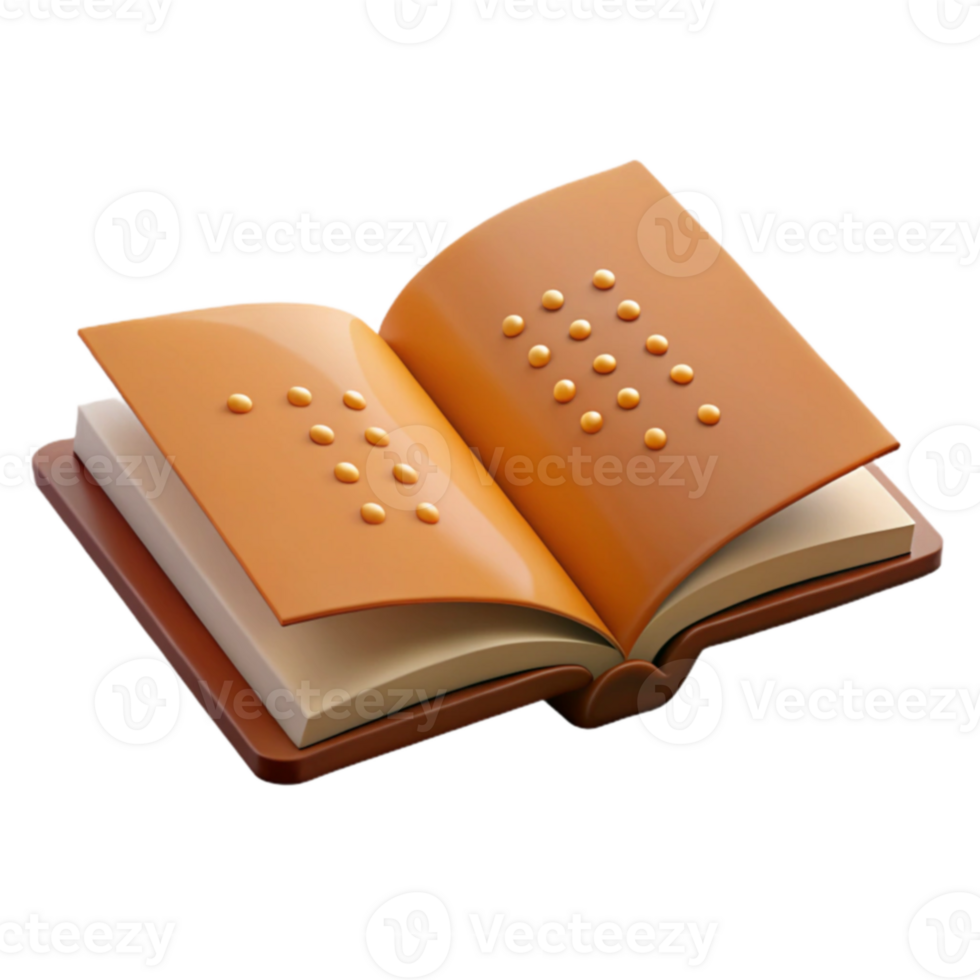 Braille Book for the Visually Impaired png
