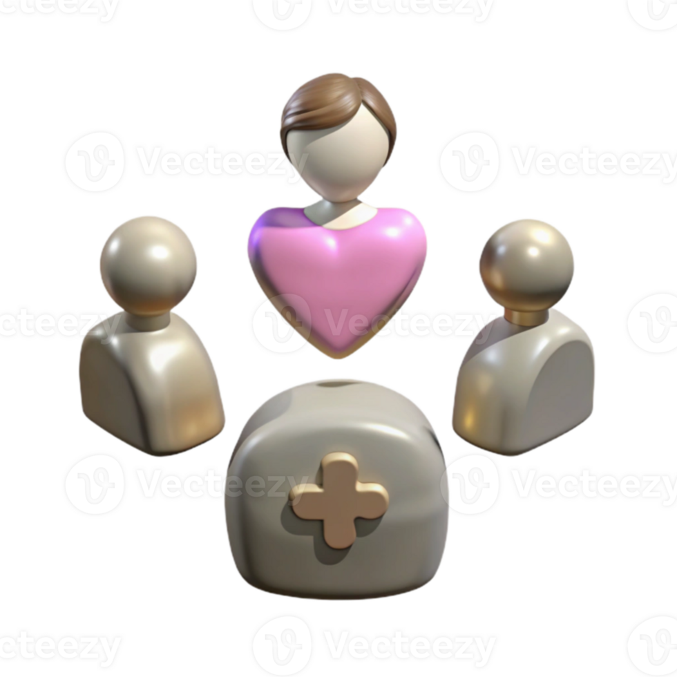 Healthcare for Everyone A 3D Illustration of Medical Accessibility png