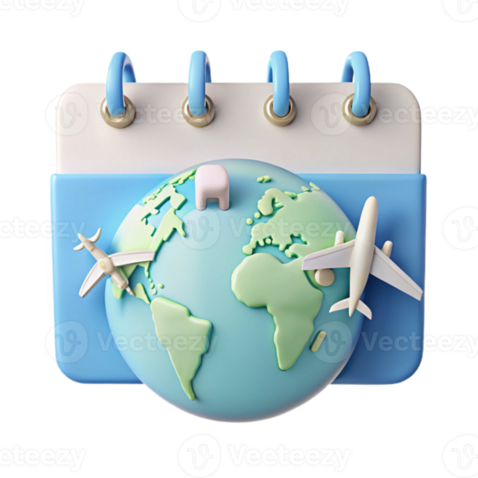 Global Travel Calendar Planning Your Next Adventure png