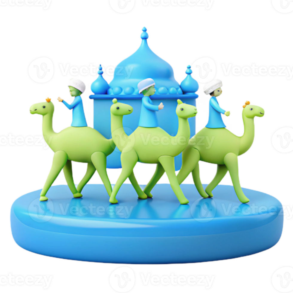 Camels Dome 3D Render png