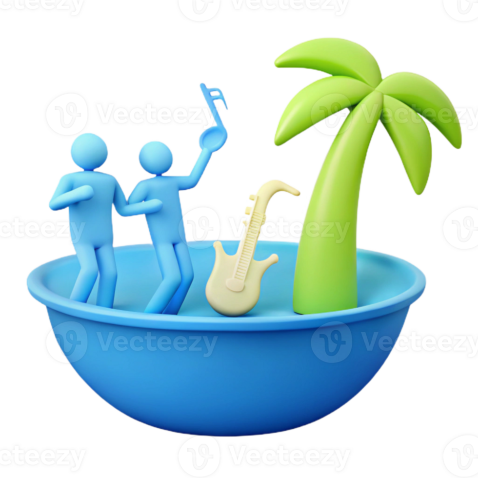 Summer Party Fun png