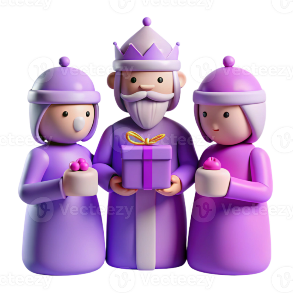 Purple Gift Givers png