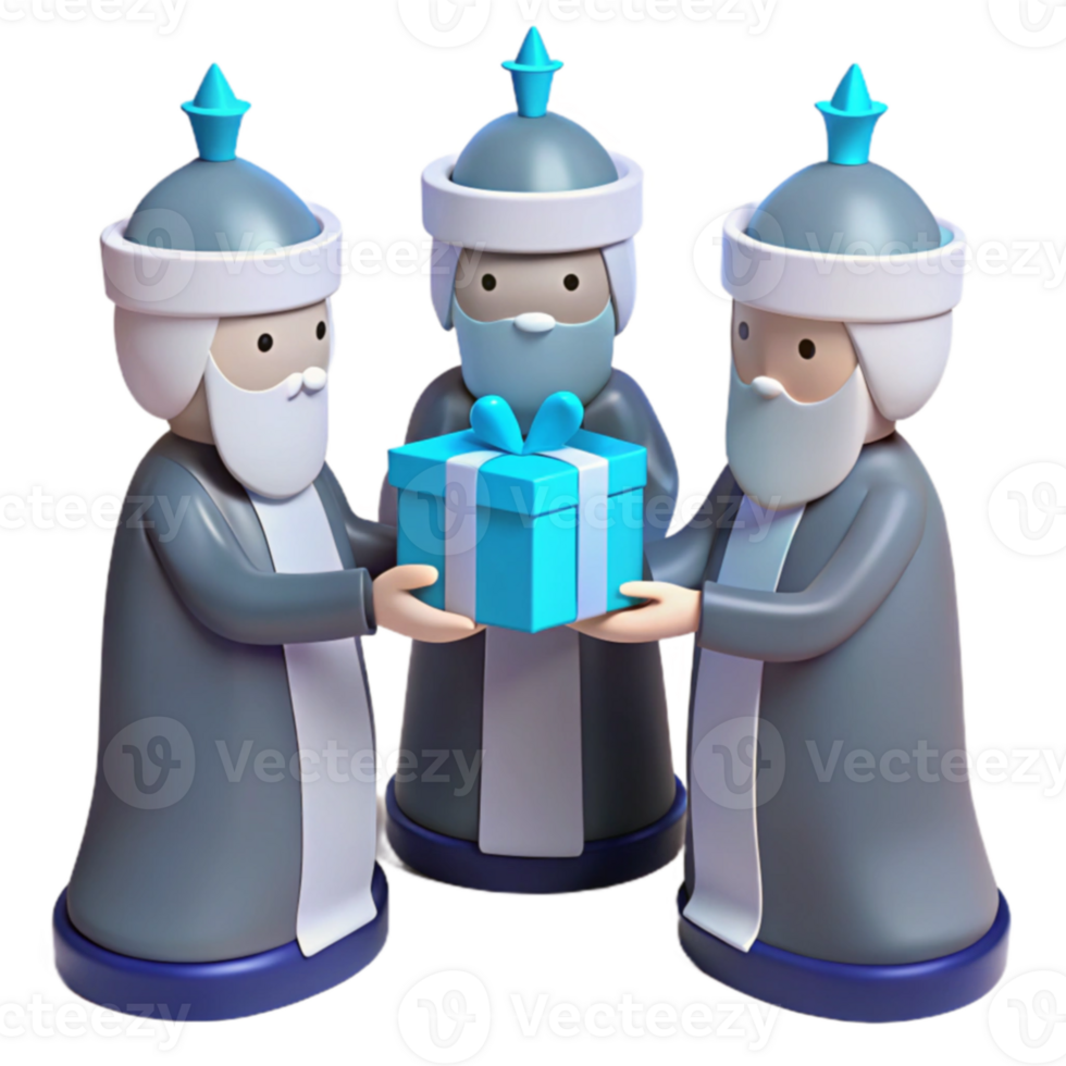 Three Wise Men Gift Giving 51328319 PNG