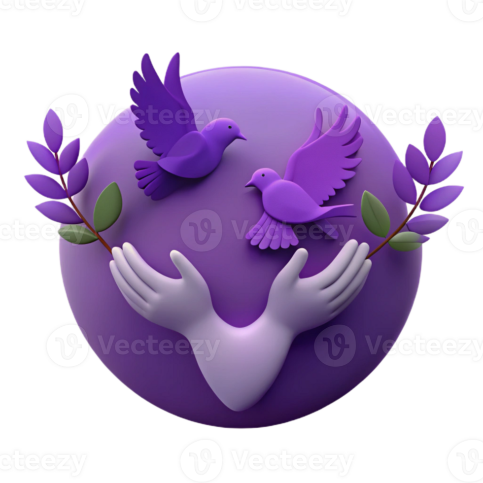 Peace Doves Hands png