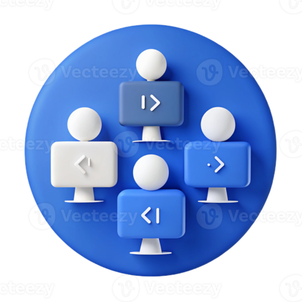Code Collaboration Teamwork and Innovation png