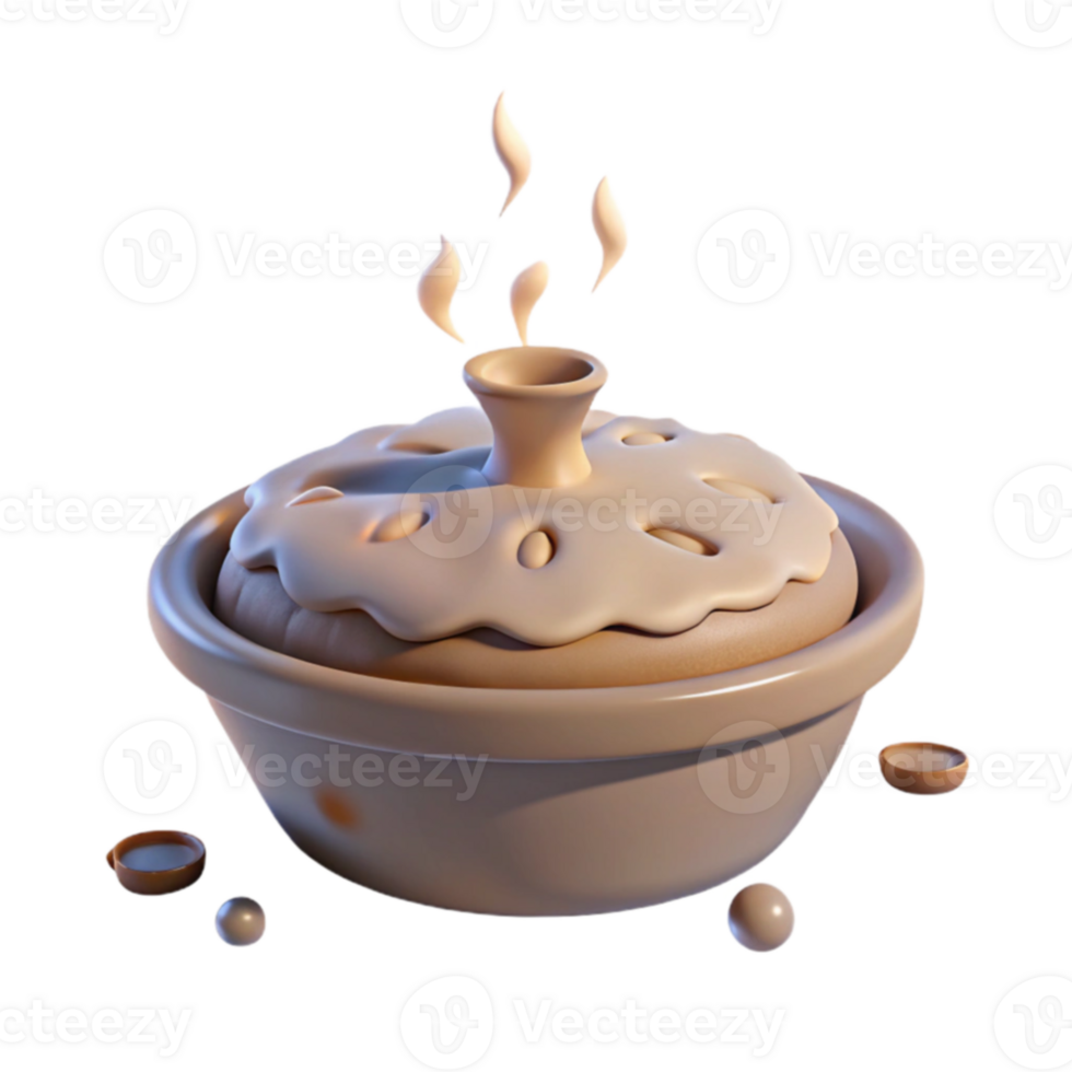 Steaming Pot with Lid png