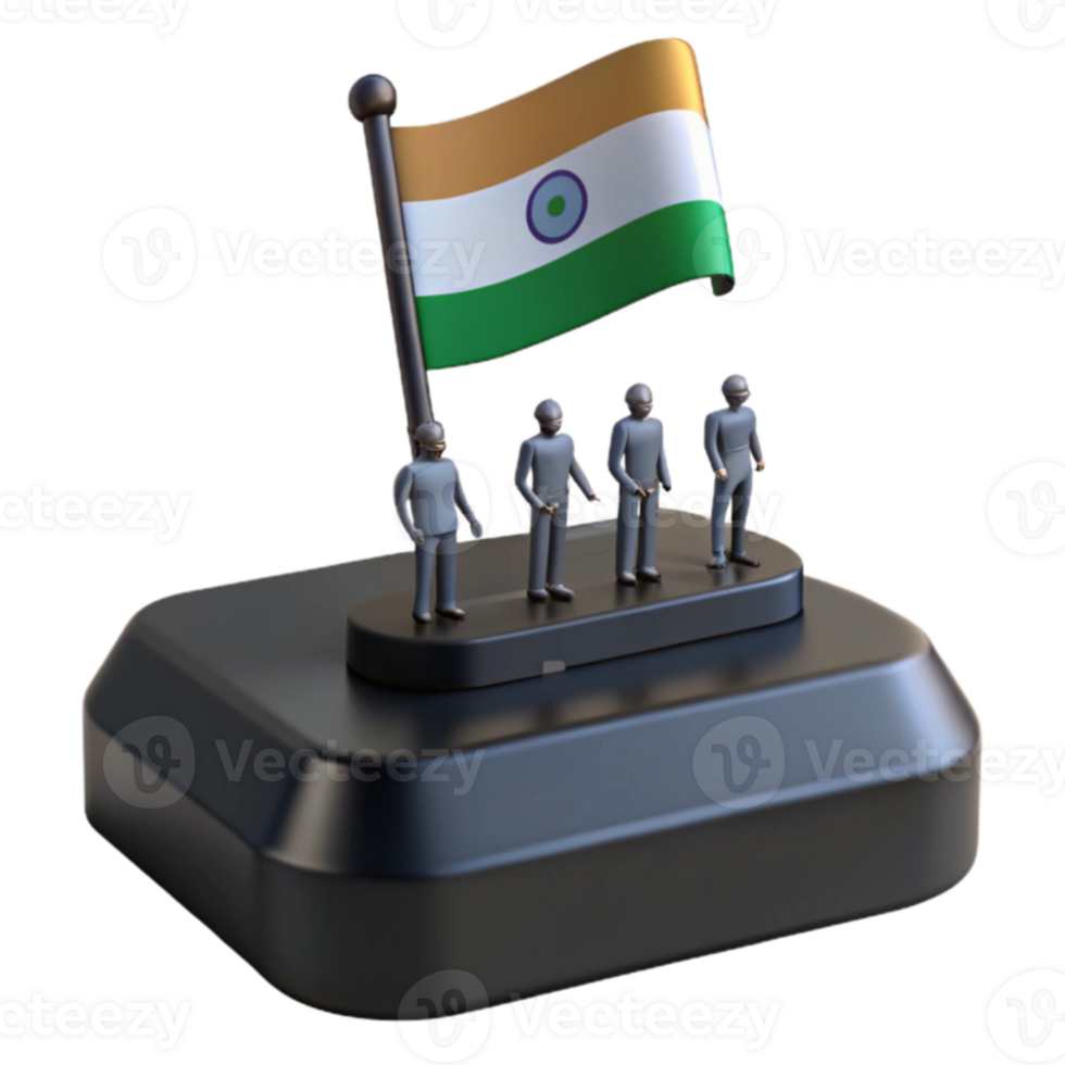 Indian Flag Figures png