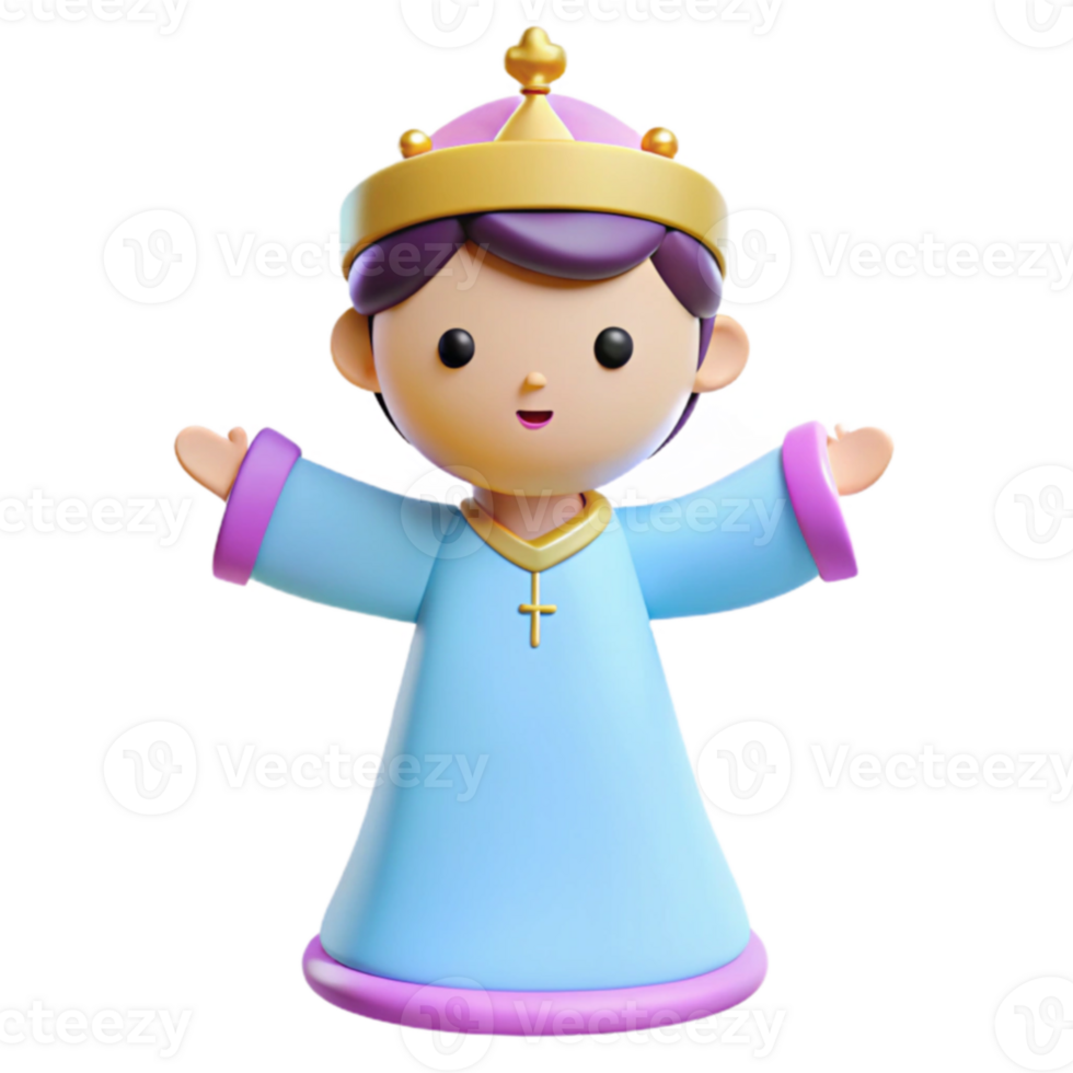 Cute Cartoon King png