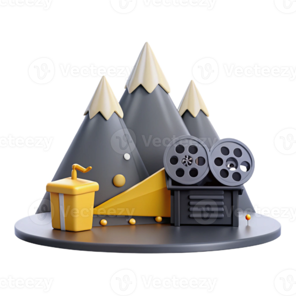 Mountain Film Projector png