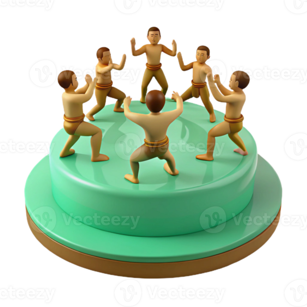 Group of People in a Circle png